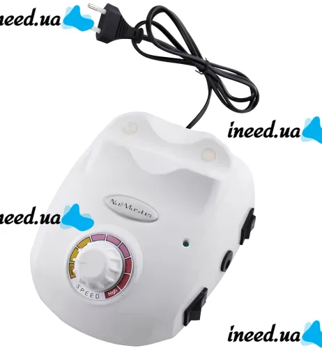 Машинка фрезер для маникюра и педикюра Beauty Nail DM-502 35000 оборотов, электрический аппарат для обработки ногтей с насадками и педалью 