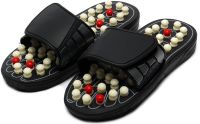 Масажерні ортопедичні шльопанці Foot Reflex з акупунктурним ефектом 36-45 розмір, масажні рефлекторні тапочки для стоп ніг Massage Slippers