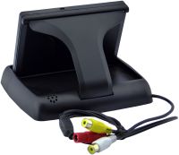 Автомобільний монітор Monitor 4085 LCD 4.3 " дюйма складаний екран для Камери заднього виду на торпеду, розкладний дисплей TFT автомонітор в машину