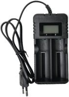 Battery Charger HD-8991B Universal charging for 18650 Li-ion batteries for 2 batteries with a screen from a Ni-MH and Ni-Cd outlet