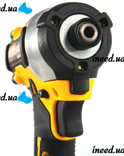Аккумуляторный ударный шуруповерт импакт DeWALT DCF860E2T Impact XR 36V 5Ah с 2 аккумуляторами, беспроводная бесщеточная дрель с подсветкой Деволт в кейсе