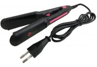 Iron Straightener for Hair Alignment Domotec MS-4905 30W Curling iron for styling and Straightening with Fast Heater Ceramic device forceps 
