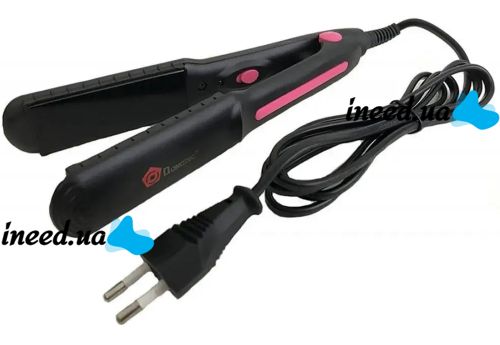 Iron Straightener for Hair Alignment Domotec MS-4905 30W Curling iron for styling and Straightening with Fast Heater Ceramic device forceps 