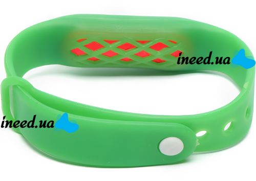 Силіконовий браслет від комарів і мошок Mosquito Bracelet антимоскітний засіб з капсулою для захисту і відлякування комах для дітей і дорослих