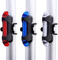 Bike Light SD-616 rechargeable bike light with rear stop Bike Light SD-616 rechargeable bike light, bike stop signal on the bike frame 4 modes of operation from USB