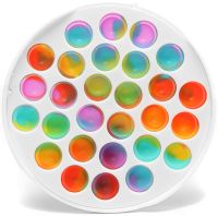 Simple Dimple T-104 children's anti-stress toy Simple Dimple T-104 developmental silicone Simple Dimple for stress relief, sensory Circle for children from 3 years Pop it