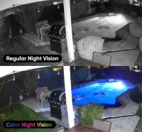 Wi-Fi камера відеоспостереження Wyze Cam Pan V3 1080p HD поворотна IP відеокамера з кольоровим нічним баченням і датчиком руху з кріпленням на стіну