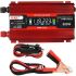 Автомобільний інвертор UKC AC/DC 12V-220V 500W KC-500D авто перетворювач напруги струму з LCD дисплеєм від прикурювача, акумулятора з екраном