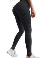 Women's Sports Leggings Staples Scrunch Bum Black with High Waist and Push-up Effect Slimming Seamless Leggings for Fitness push up
