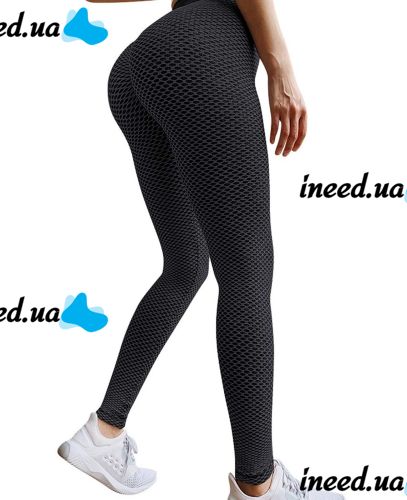 Women's Sports Leggings Staples Scrunch Bum Black with High Waist and Push-up Effect Slimming Seamless Leggings for Fitness push up