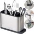 Joseph AND586 Cutlery Organizer Table Collapsible Knife Storage Stand Kitchen Container Spoon Fork Dryer for Kitchen