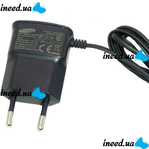Мережевий зарядний пристрій Samsung Galaxy ETAOU10EBE 220V 5V 0.7 A, блок живлення, адаптер MicroUsb