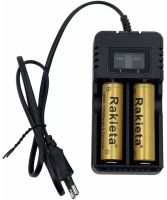 Battery Charger HD-8991B Universal charging for 18650 Li-ion batteries for 2 batteries with a screen from a Ni-MH and Ni-Cd outlet