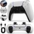 Sony PlayStation DualSense Wireless Joystick Gamepad for PS5 Cordless Game Controller with Microphone and Vibration for Console and PC White