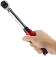 YATO YT-07676 1/2" 20-220 Nm ratchet wrench for precise tightening of bolts and nuts, tool in a case for car repairs