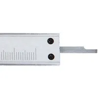Vernier Caliper KC-A150 0-150mm mechanical Vernier caliper with depth gauge in a case, 15 cm Vernier caliper for external and internal measurements made of steel