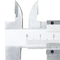 Vernier Caliper KC-A150 0-150mm mechanical Vernier caliper with depth gauge in a case, 15 cm Vernier caliper for external and internal measurements made of steel