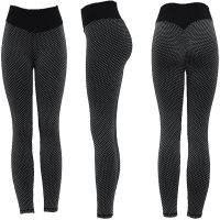Women's Sports Leggings Staples Scrunch Bum Black with High Waist and Push-up Effect Slimming Seamless Leggings for Fitness push up