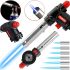 Портативная газовая горелка на баллончик Multi Purpose Torch № 504 С туристический резак с пьезоподжигом регулировкой пламени ручной газовый паяльник