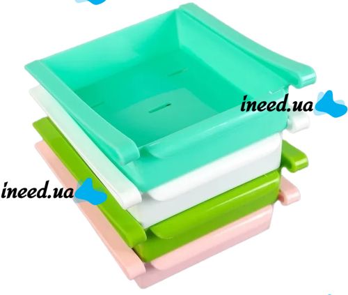 Висувний контейнер для зберігання продуктів в холодильнику Refrigerator Multifunctional Strorage Box, Підвісний додатковий ящик в холодильник