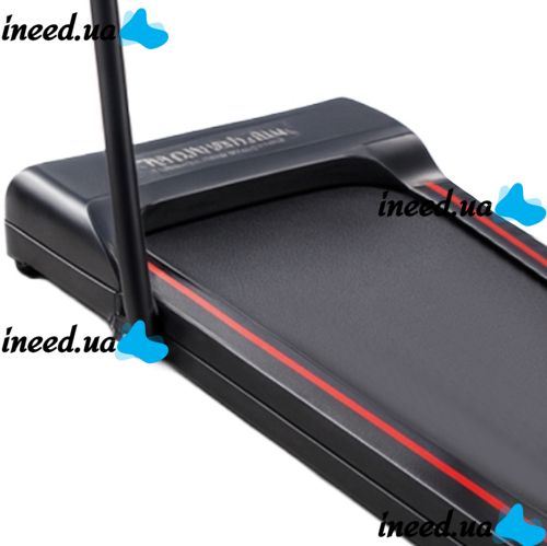 Sperax YXT003 folding treadmill up to 10km/h with built-in speaker for music LED display and remote control, walking and running machine up to 150kg