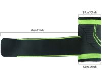 Sibote Wristbands ST-2505 Wrist Support: Elastic Wrist Bandage for Sprains, Wrist Brace with a Securing Strap