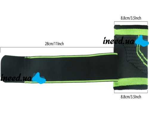 Sibote Wristbands ST-2505 Wrist Support: Elastic Wrist Bandage for Sprains, Wrist Brace with a Securing Strap