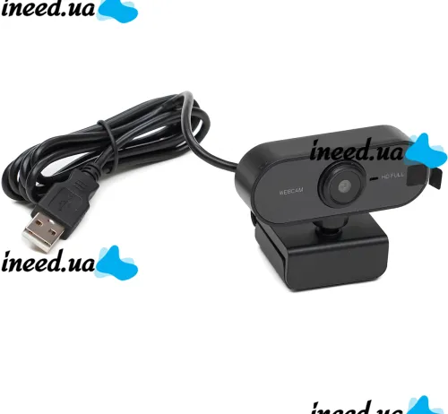 Дротова веб-камера для трансляцій Web Camera USB05 Full HD 1080p зовнішня веб камера з мікрофоном і шумозаглушенням для ПК і ноутбука від USB