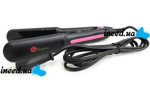 Iron Straightener for Hair Alignment Domotec MS-4905 30W Curling iron for styling and Straightening with Fast Heater Ceramic device forceps 