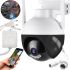 Вулична камера 360 відеоспостереження 6 МП IP CAMERA AP EZVIZ QF300 поворотна WiFi відеокамера з нічною зйомкою і датчиком руху 6 mp і блок живлення