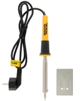 Contact electric soldering iron Mastertool 44-0009 80W electric soldering iron on a stand for joining and soldering parts and wires from the 220V WL-9 network