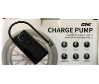 Charge Pump CQB002 3600mAh rechargeable car air compressor with flashlight and display, 150 PSI tire inflation pump