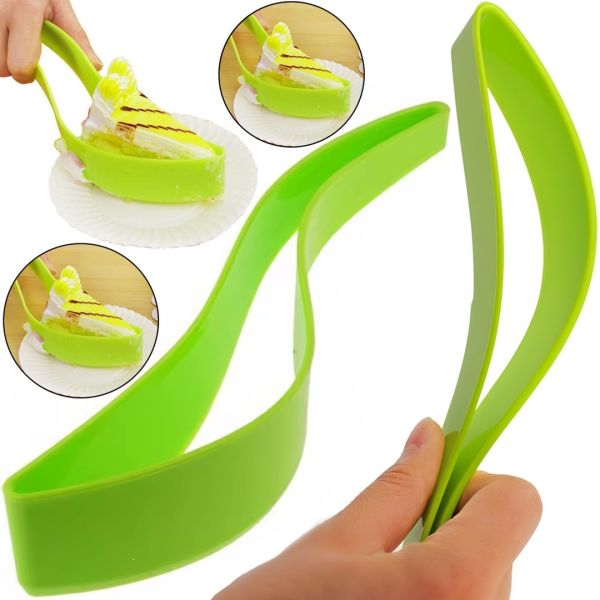 Нож-разделитель для торта Magisso Cake Server B-1425 2 в 1 пластиковый разделитель для порционной нарезки десертов, нож для кондитерских изделий