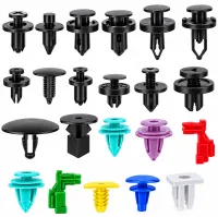OEM H546 Set of Clips for Auto Trim—725-Piece Set of Removers for Fan Blades, Mounts, Seals, and Clamps in a Plastic Case for Repair and Installation