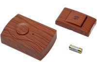 Battery Operated Doorbell Luckarm D602 Wireless Receiver Transmitter under the Tree 32 Digitally Controlled Ringtones for Home on Batteries