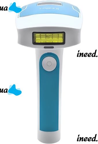 Kemei KM-6813 Laser Photoepilator Home Epilator with Display, Body Hair Removal Device with Replaceable Cartridges 3 Modes 120,000 Flashes