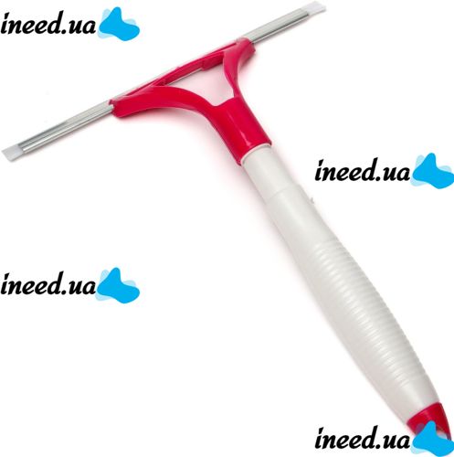 Швабра для чищення вікон Water Spray Glass Cleaner 2 в 1 щітка Очищувач скла зі скребком і розпилювачем пульверизатором для миття скла Liao