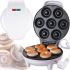 Электрическая машинка для пончиков Donut Maker XL-615 750W 7 штук аппарат для приготовления и выпекания донатов дома с антипригарным покрытием GP555