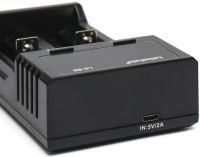 LiitoKala Lii-S2 Battery Charger Universal Charging with LCD Display Indicator for 18650 batteries with 2 USB batteries
