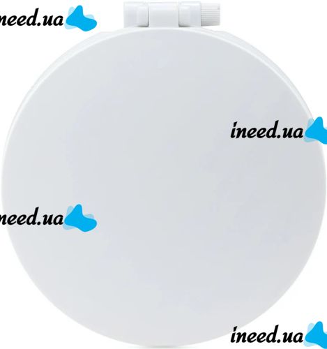 Round Folding Makeup Mirror Large Led Mirror W0-29 Cosmetic Folding Mirror on an Adjustable Stand with Magnification on Batteries