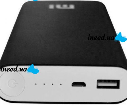 Портативное зарядное устройство Xiaomi MI Power Bank 20800 mAh внешний аккумулятор, зарядка для телефона IOS Android повербанк 2.1А USB Черный
