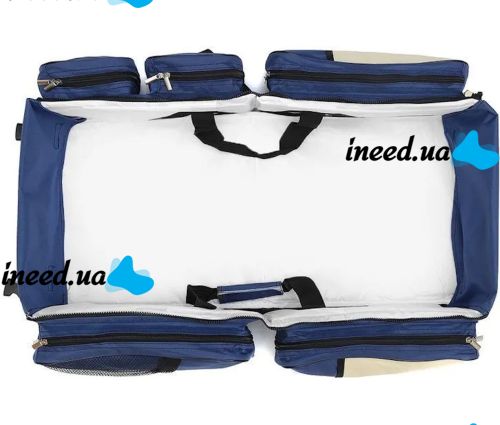 Folding Baby Carrier Bag Baby Bed and Bag Multifunctional Folding Transformer Bag, Baby Carrier Bed Up to 12 Months