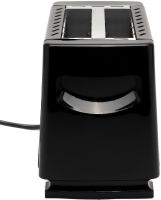 Domotec MS-263 650W electric toaster for 2 toasted bread with removable tray and toasting degree adjustment Black