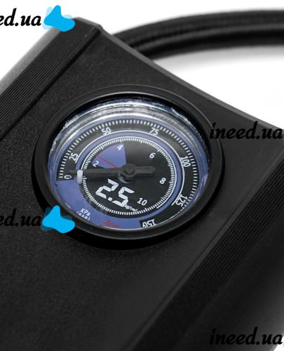 Charge Pump CQB002 3600mAh rechargeable car air compressor with flashlight and display, 150 PSI tire inflation pump