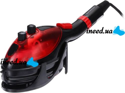 Ручний відпарювач Kenwood FLY - 008 Парова праска з насадкою щіткою для прасування і відпарювання одягу і меблів 3 рівня температури 800W 