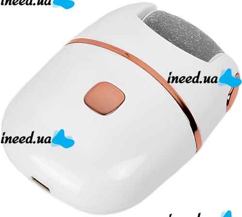 Electric Foot Grinder BJ-666 Cordless Cordless Cordless USB Rough Skin Remover Pumice Stone White