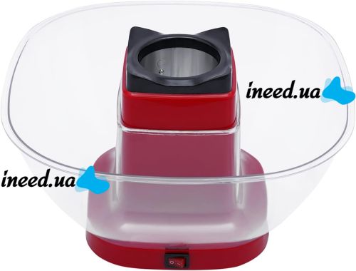 Popcorn Maker Machine Popcorn Maker KA2018 1200W home electric mini popcorn maker, portable popcorn maker from the MA-5 network Red