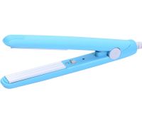 Mini curling iron for hair ProMozer MZ-7052 flat iron for styling and basal volume, travel ceramic curling iron with case 220W MZ7052