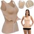 Women's Slim Comfy SC-1130 2-in-1 Corset Corrective T-Shirt with Corset SC-1130 2-in-1 Body Shaping, Tightening Lingerie with Hooked Belt for Women Beige