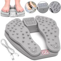 Вібраційний масажер для ніг Plantar Acupoint Foot Massager LKL-1666 електричний акупунктурний вібромасажер для стоп з функцією підігріву від мережі